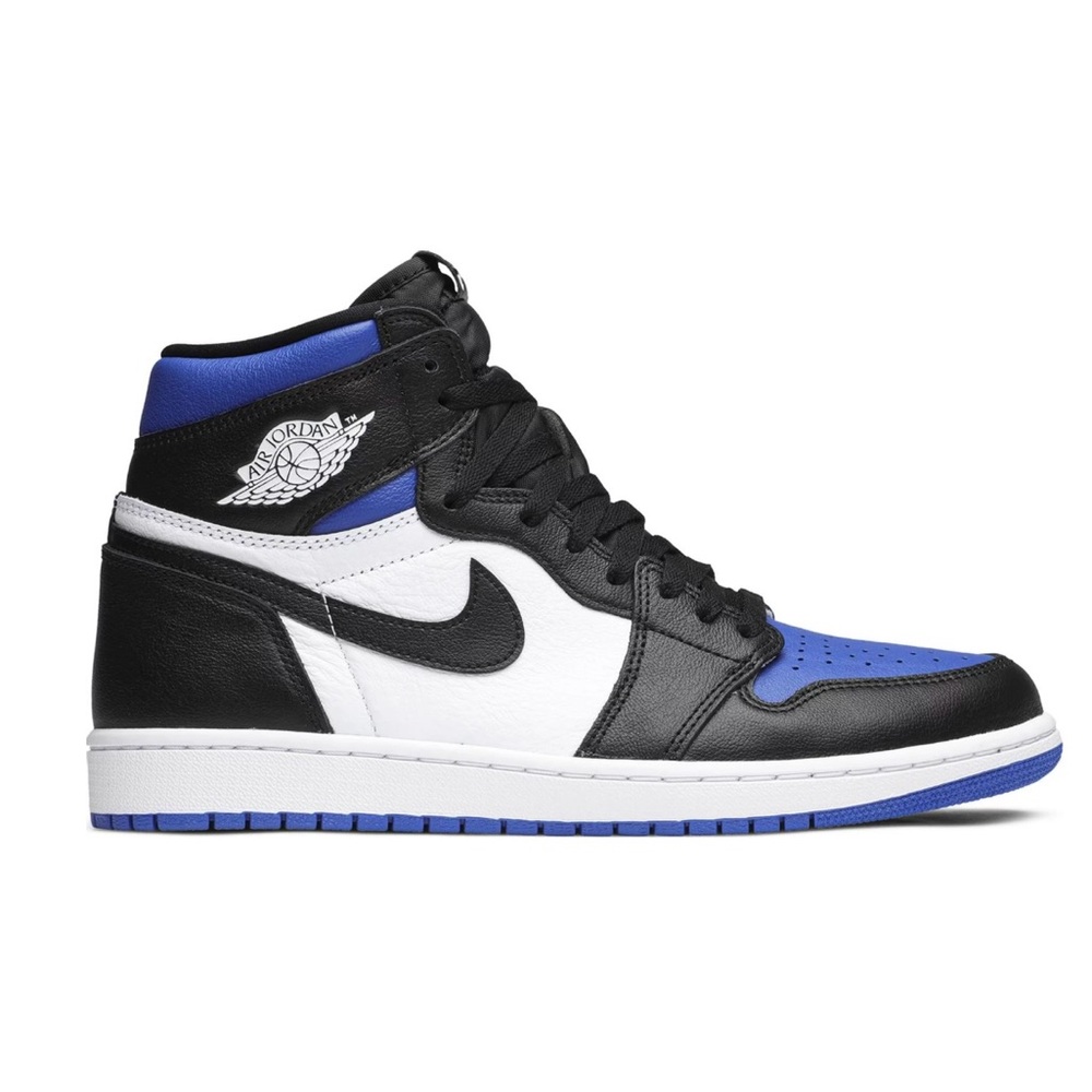 New Nike Jordan 1 Retro High Royal Toe OG 2020 GS (575441-041) Size 6